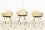 Set of 3 VITRA Herman Miller EAMES DAX Kuipstoelen